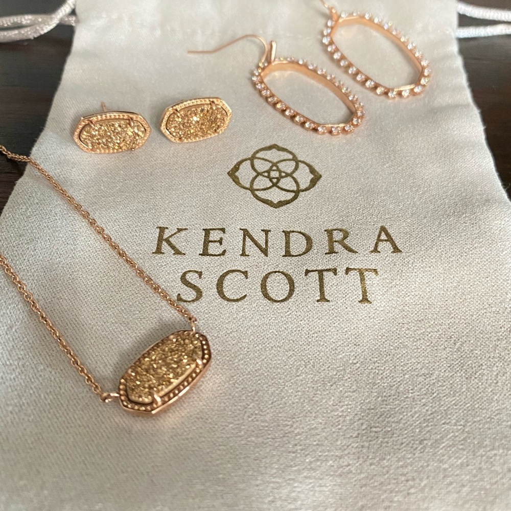 Kendra Scot Rose Gold Set